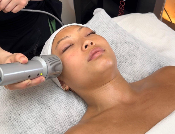 High tech facial at Cloud Twelve