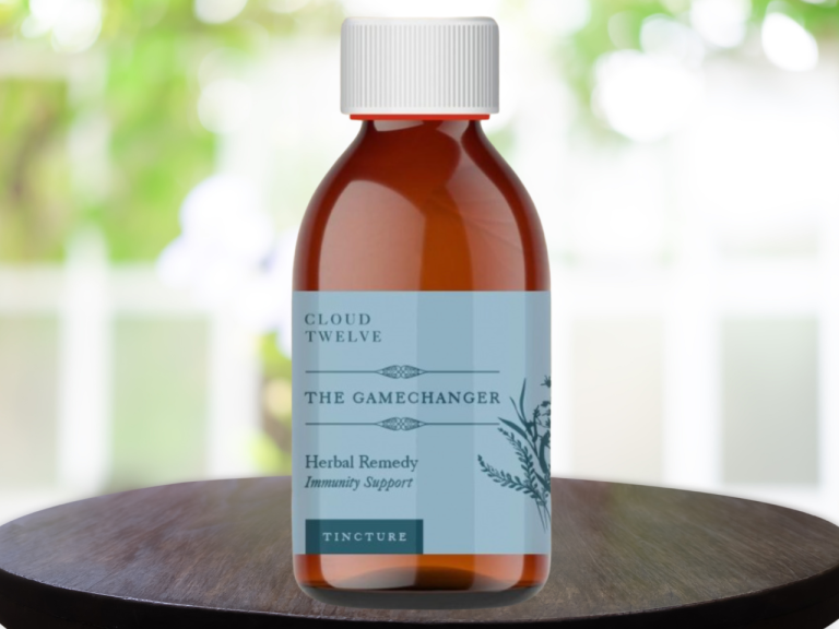 Cloud Twelve Notting Hill Gamechanger herbal product designed to support immune health and natural wellbeing